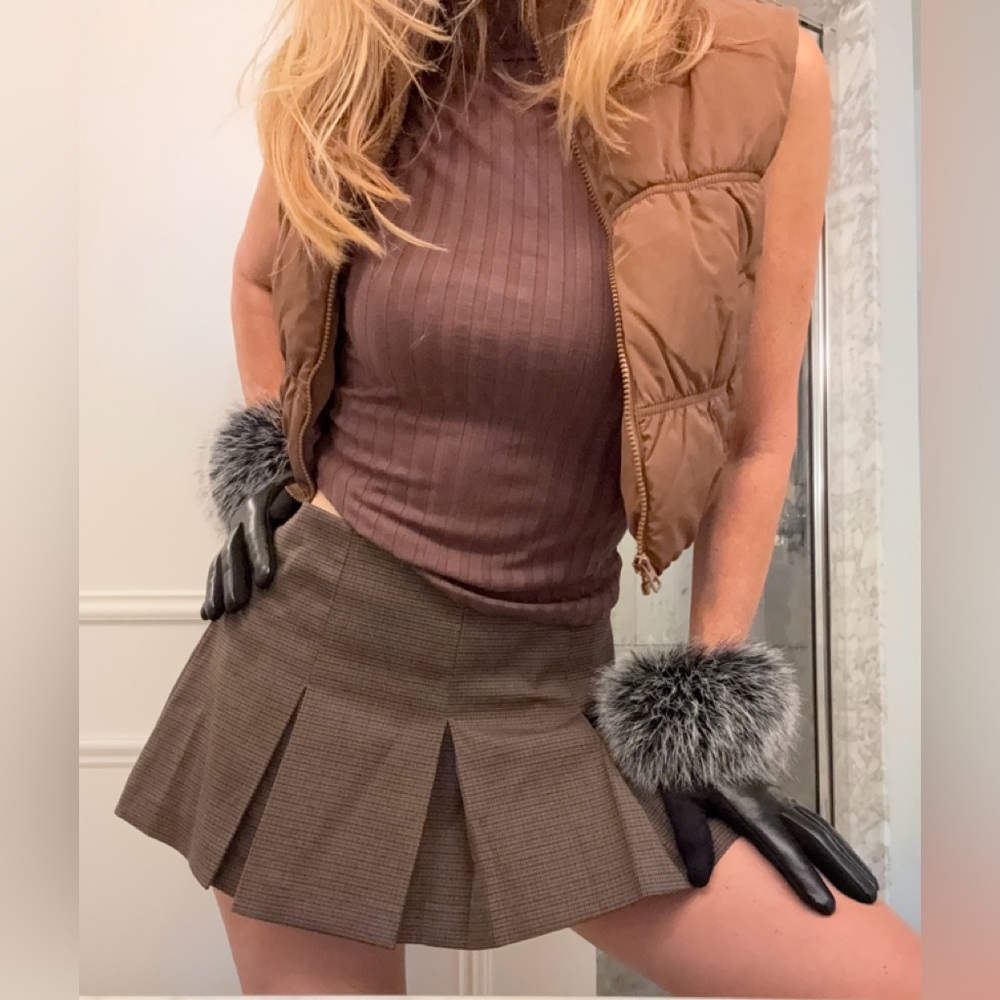 Pleated Skort from Zara